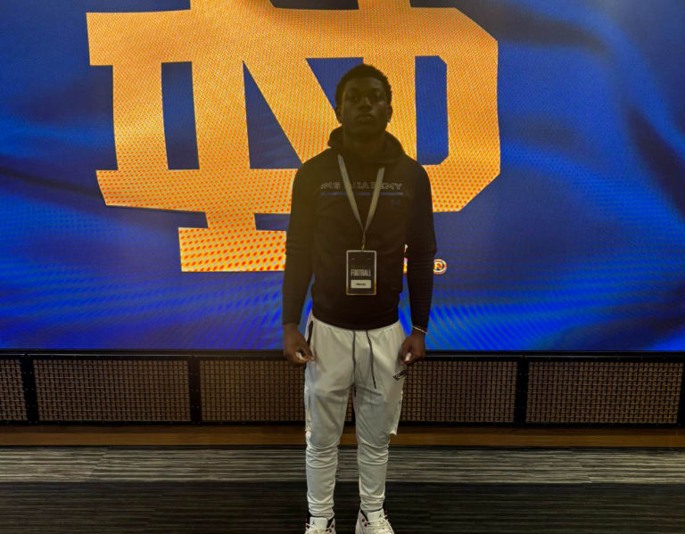 NFL ties impress 2026 CB Ksani Jiles on Notre Dame visit ...