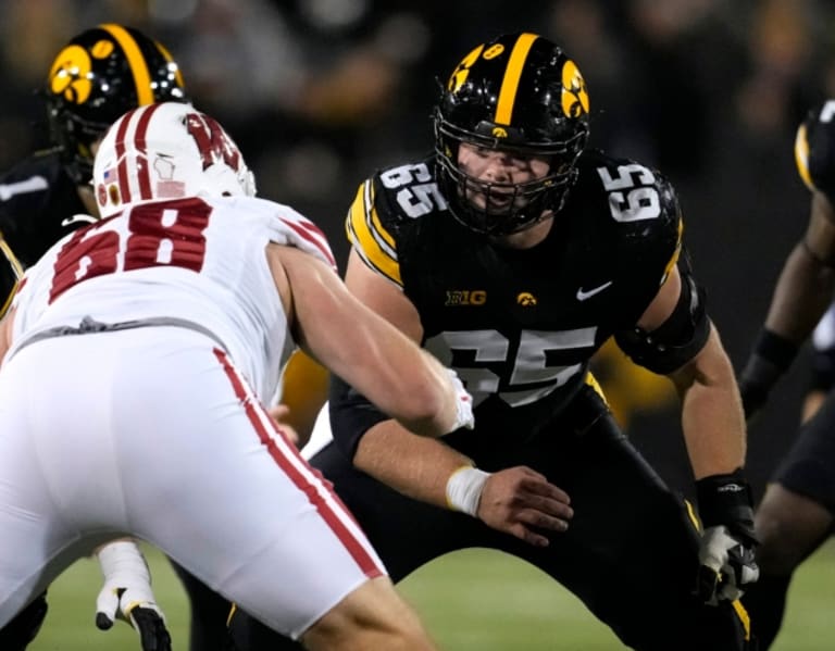 Center Logan Jones to Return in 2025 Hawkeye Beacon Iowa Hawkeyes