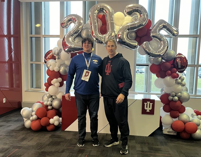 2025 Illinois OL Matt Marek commits to Indiana BVM Sports