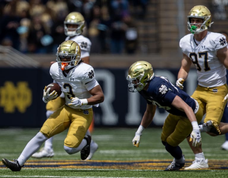 How Notre Dame moves forward, with RB Gi'Bran Payne out for the 2024 ...