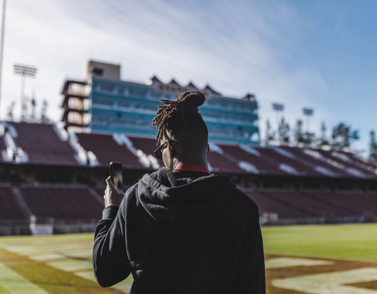 Javion Randall is excited to be surrounded by greatness at Stanford Javion Randall is excited to be surrounded by greatness at Stanford