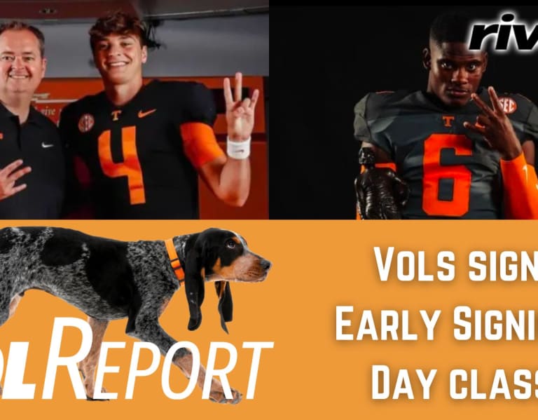 The VolReport Show Tennessee football signs Early Signing Day class