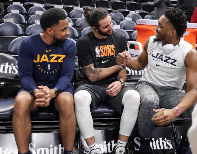 Utah Jazz guards Ricky Rubio and Donovan Mitchell are talented