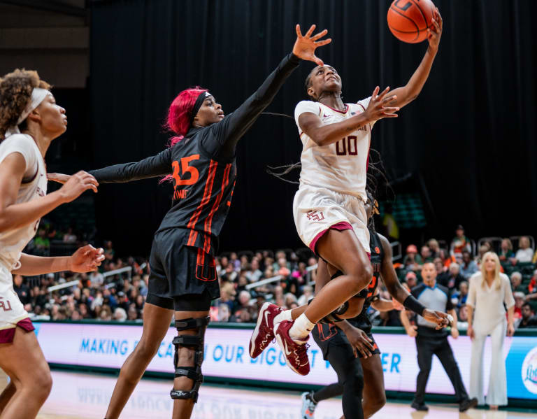 Ta'Niya Latson Shines As FSU Women's Basketball Secures Win Over Miami ...