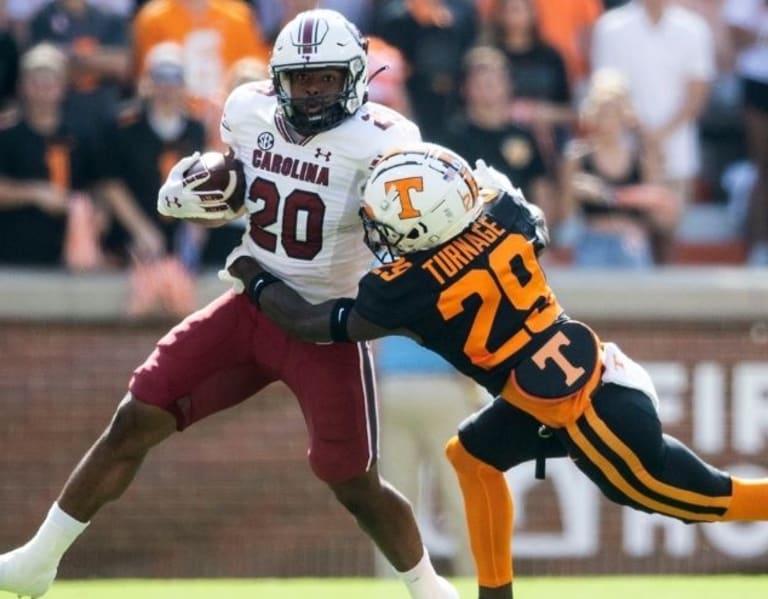 New England Patriots select South Carolina running back Kevin