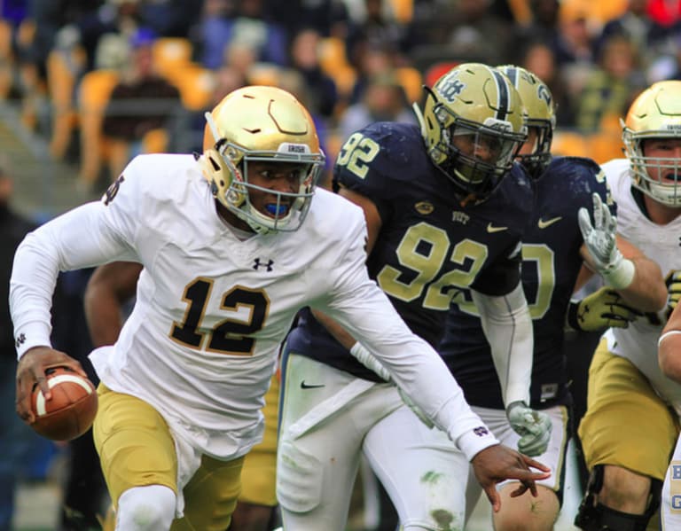 Notre Dame Depth Chart Preview Quarterback InsideNDSports