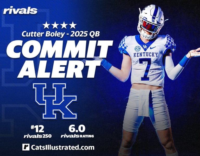 Cutter Boley Reclassifying To 2024, Commits To Kentucky Maize&BlueReview