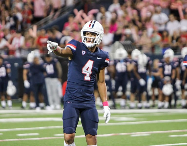 GOAZCATS - Arizona WR Tetairoa McMillan Takes Home Pac-12 Freshman Of ...