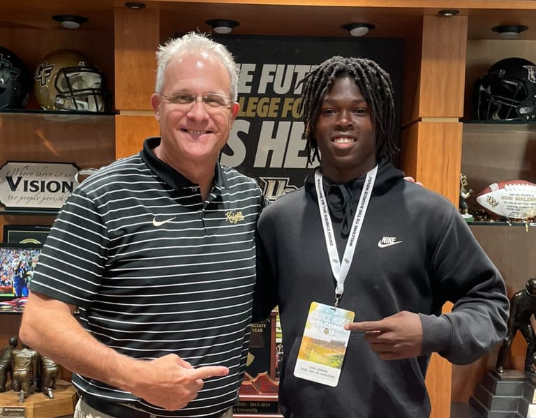 2025 WR Carl Jenkins feeling at home with UCF BVM Sports