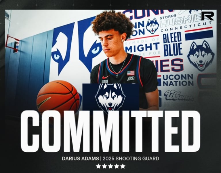 UConn Basketball lands 2025 FiveStar guard Darius Adams