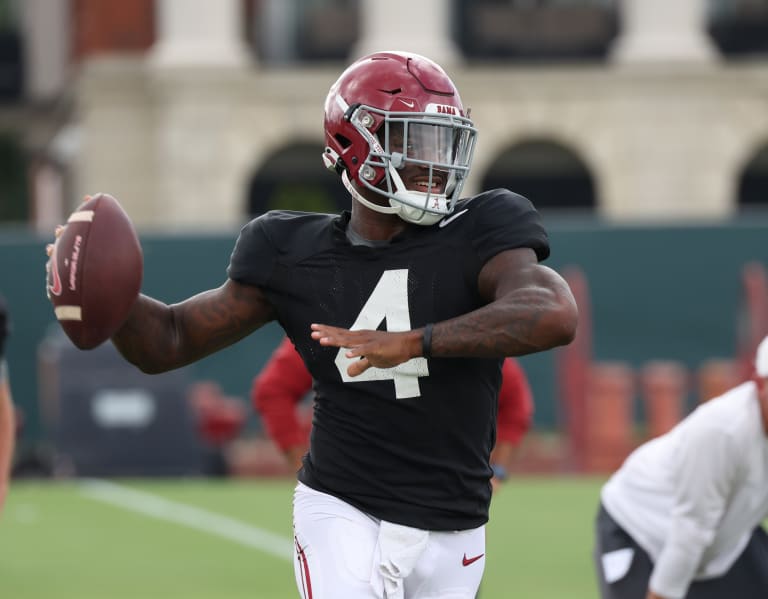 Alabama Coach Nick Saban Praises Jalen Milroe's Improvement as Starting ...