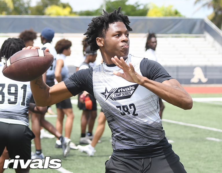 Miami commit Dereon Coleman a top-10 QB from first night of Elite 11