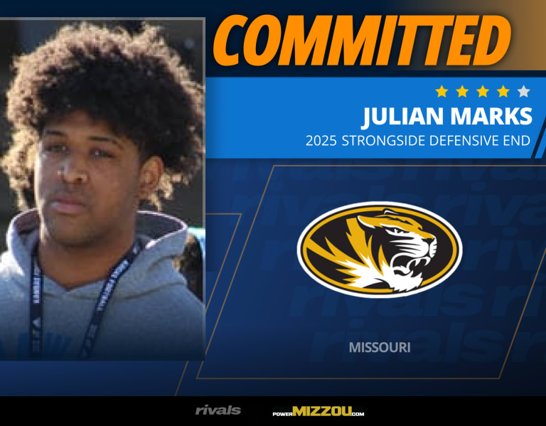 Missouri Tigers Football Recruiting Rivals250 DL Julian "JuJu" Marks