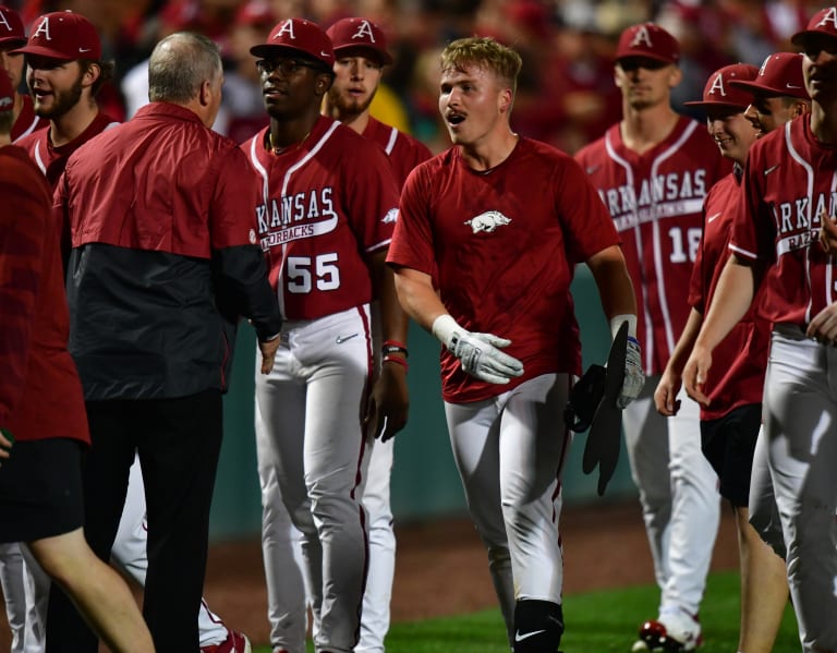 Franklin, Kopps Lead Arkansas to Series-Clinching Win at