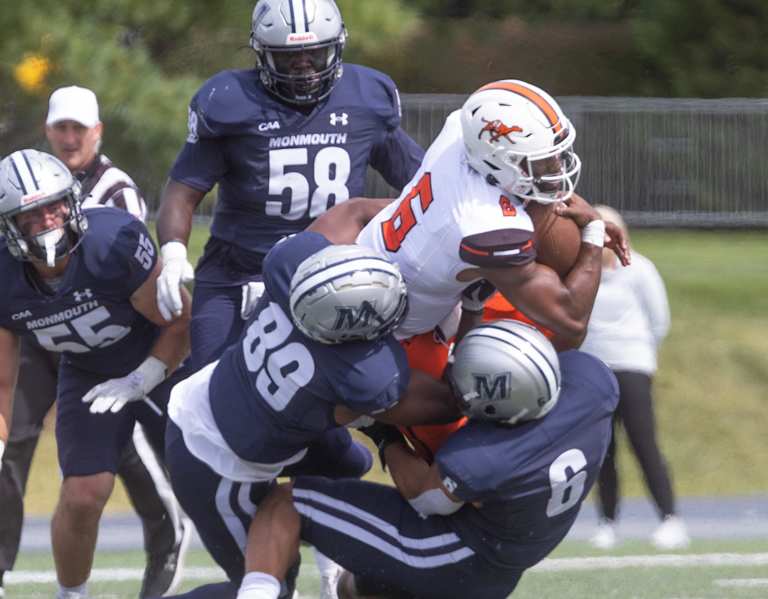 Purdue lands Monmouth transfer edge rusher Miles Mitchell