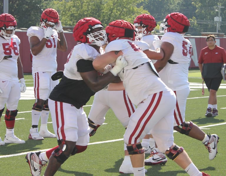 WATCH: Video From Arkansas Razorback Football’s Tuesday Practice ...