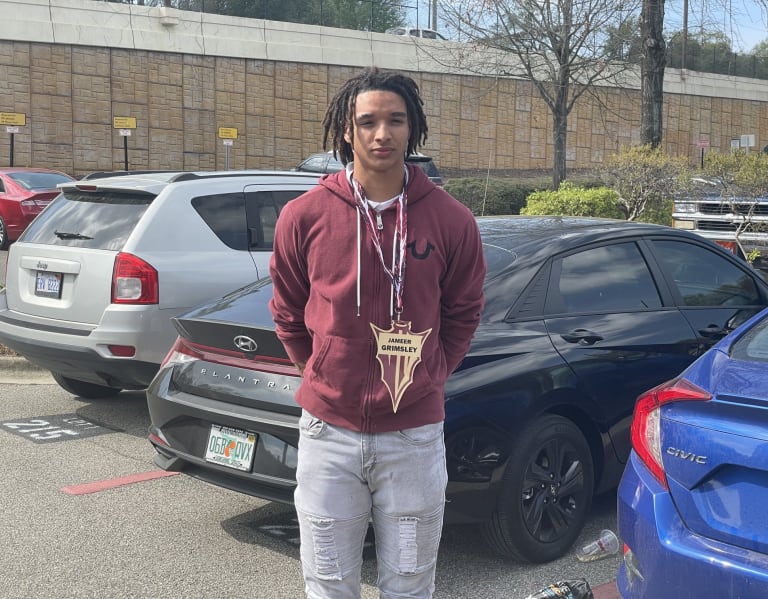 2024 CB prospect Jameer Grimsley talks FSU unofficial visit TheOsceola