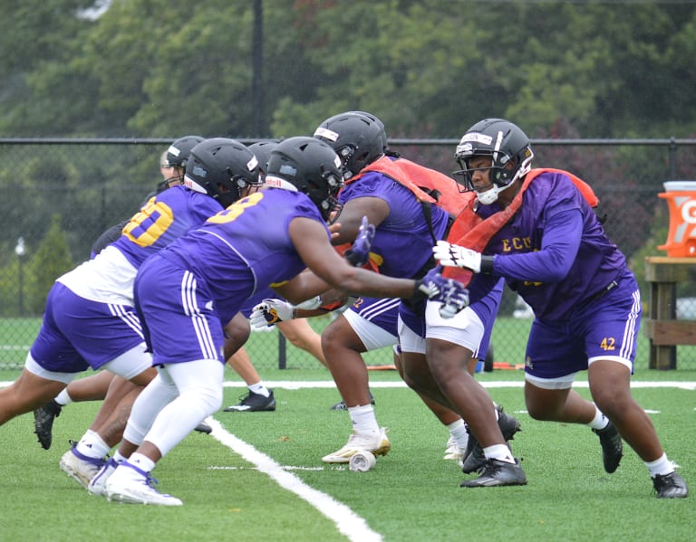 ECU football holds first scrimmage of fall camp, still looking to