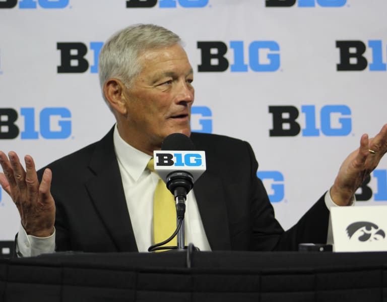 Kirk Ferentz's Entire Breakout Session at Big Ten Media Days Hawkeye