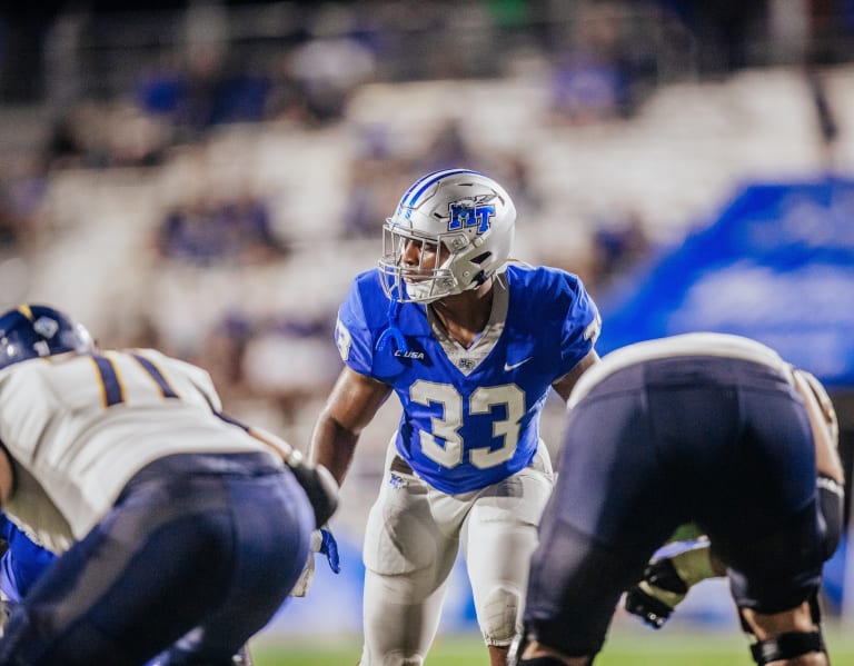 Portal offer: Middle Tennessee linebacker Sam Brumfield