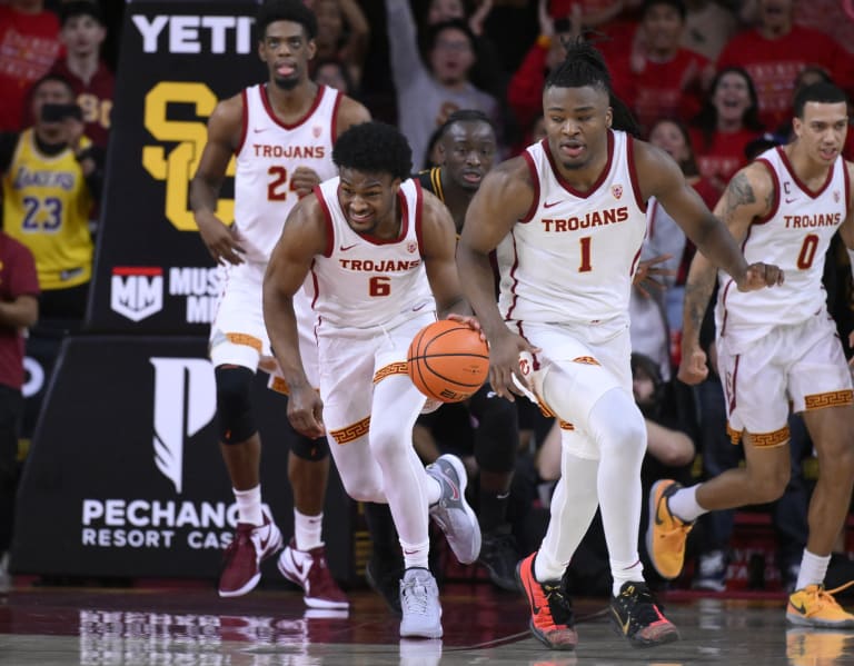 Bronny James Makes Statement To Media After His Anticipated USC Debut ...