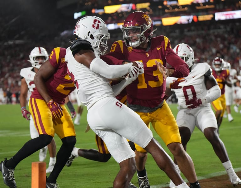 Stanford Football Loses to #6 USC 56-10; USC QB Caleb Williams Shines with 3 Touchdowns