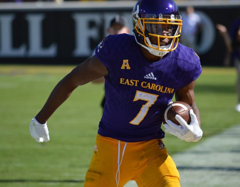 ECU's Zay Jones Moves Closer to the NCAA Receptions Record