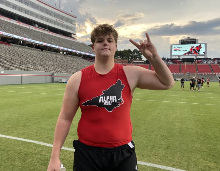 NC State senior offensive lineman commit Charlie Symonds couldn’t miss ...