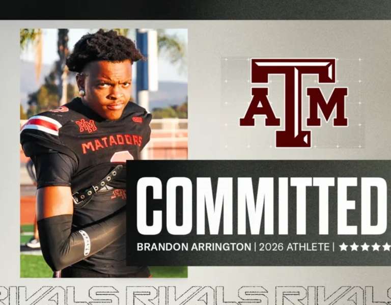 Arrington explains why he chose A&M