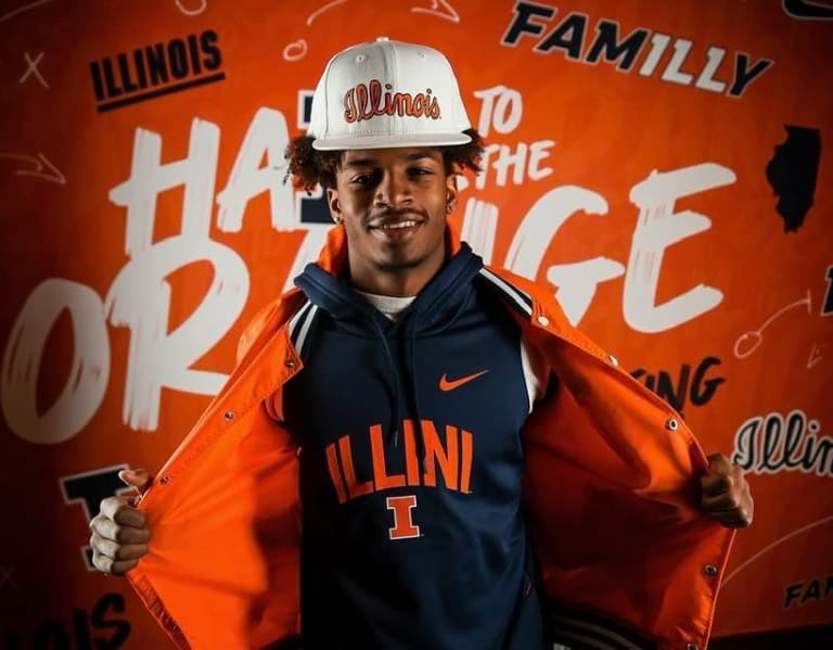 Illinois hosts top 2024 recruiting target Luke Williams