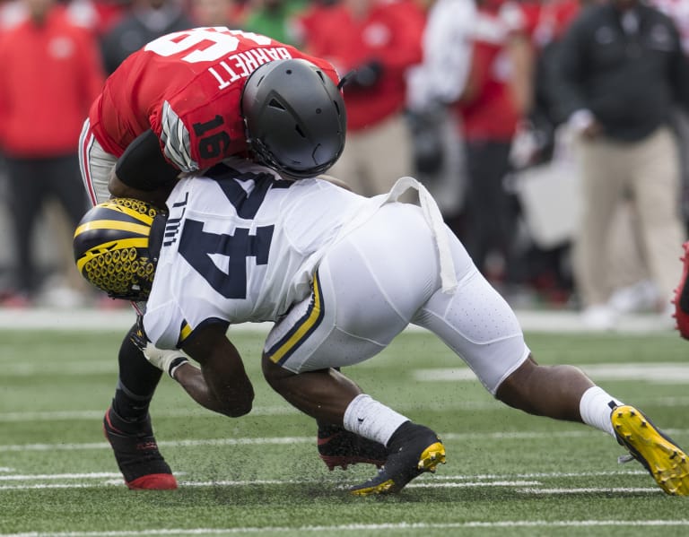 Defense Notes Michigan Sacks, But Can't Close Out, Buckeyes Maize