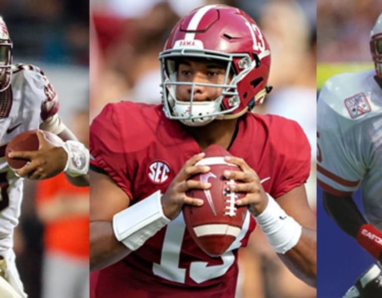 2018 Alabama Crimson Tide Vs. Past College Football All-time Greats ...