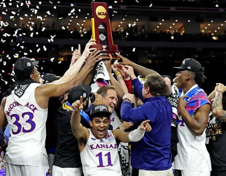 Notebook KU Players React To National Title Victory Over North