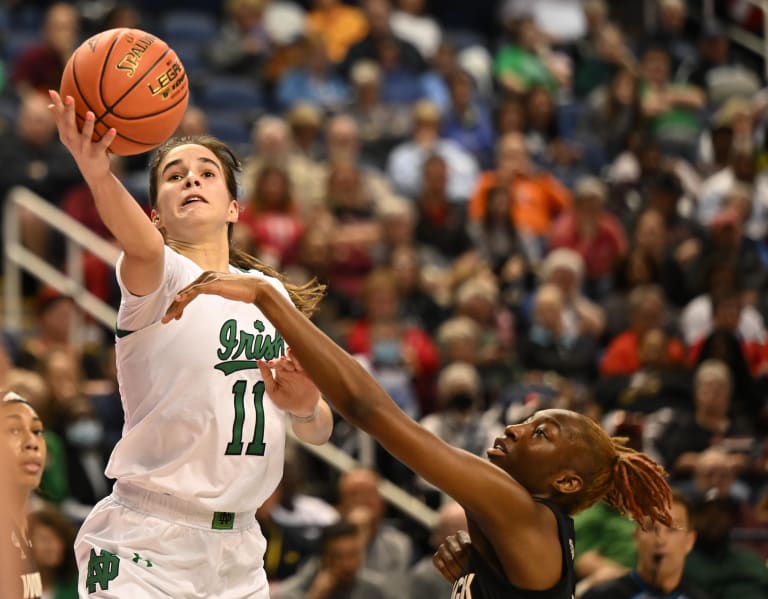 NCAA women's basketball Louisville crushes Note Dame in South Bend