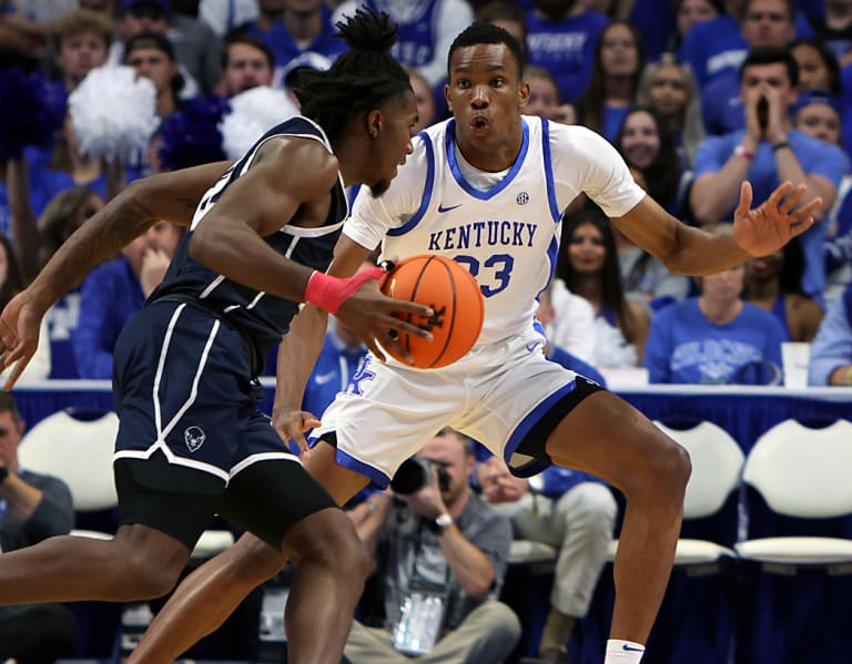 Onyenso taking full advantage of early opportunity at Kentucky ...