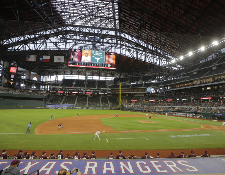 Globe Life Park, Home of the Texas Rangers, Debuts Over-The-Top