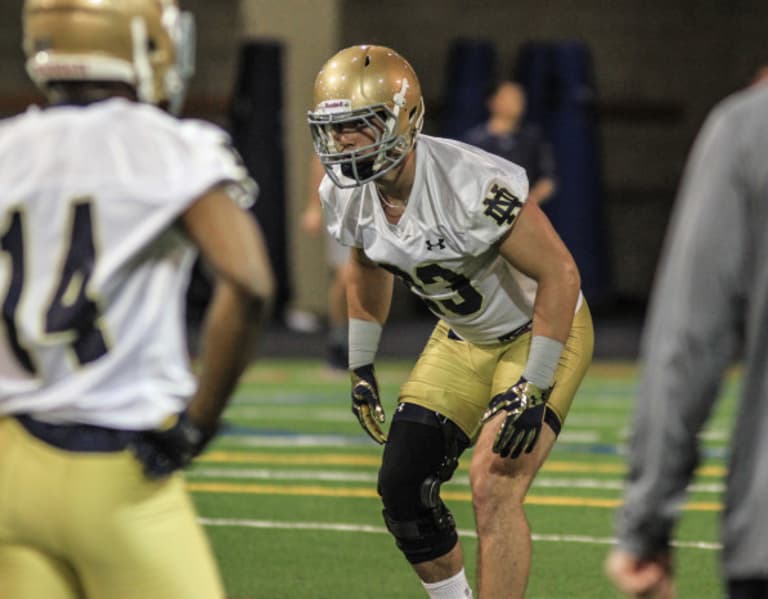 NDFootball  Drue Tranquill Post Practice Interview Navy Week (2018) –  Notre Dame Fighting Irish – Official Athletics Website