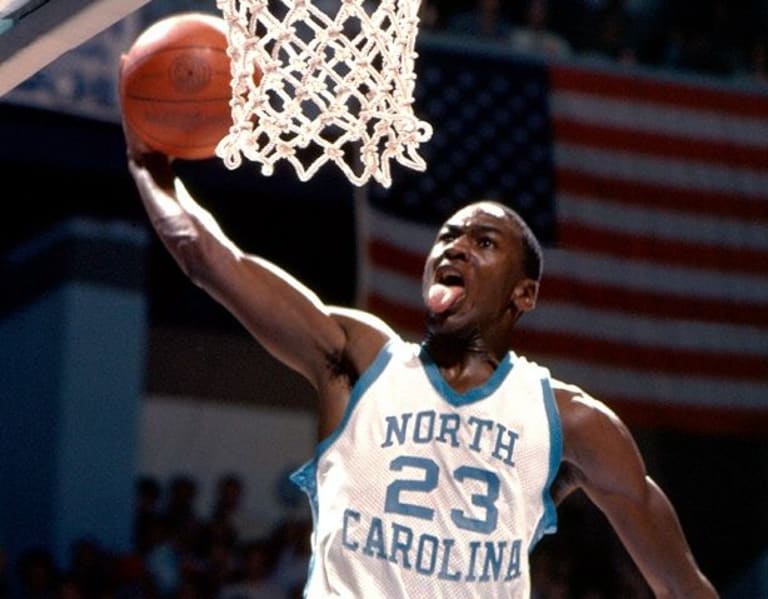 Michael jordan clearance unc game winner