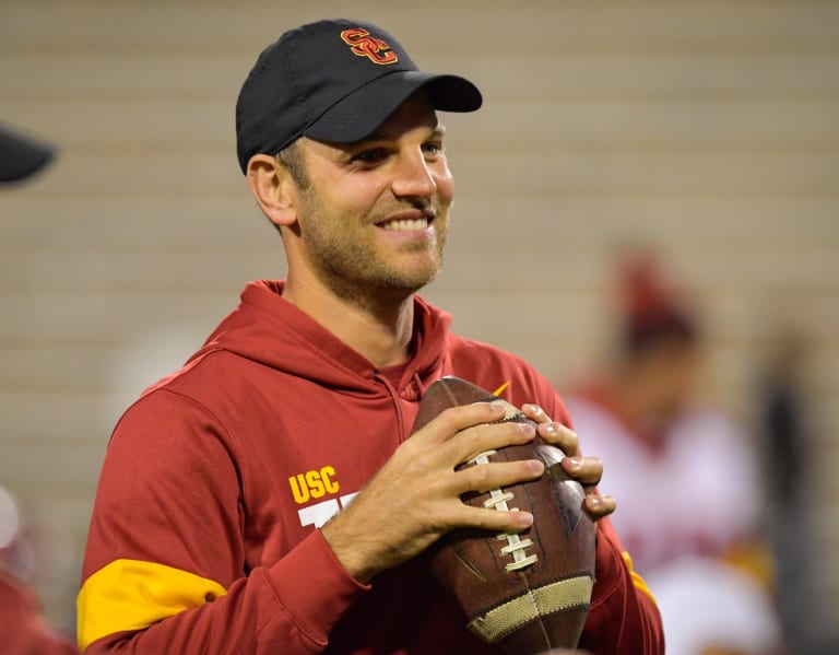 OC Graham Harrell on fixing USC's rushing woes and grooming the next QB