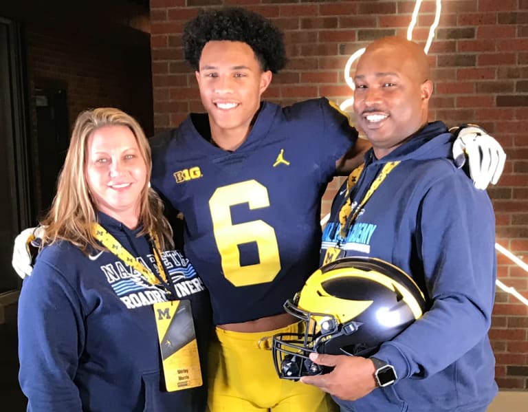 Blue Chips: Parents Of Michigan Wolverines Football Recruiting Commit ...