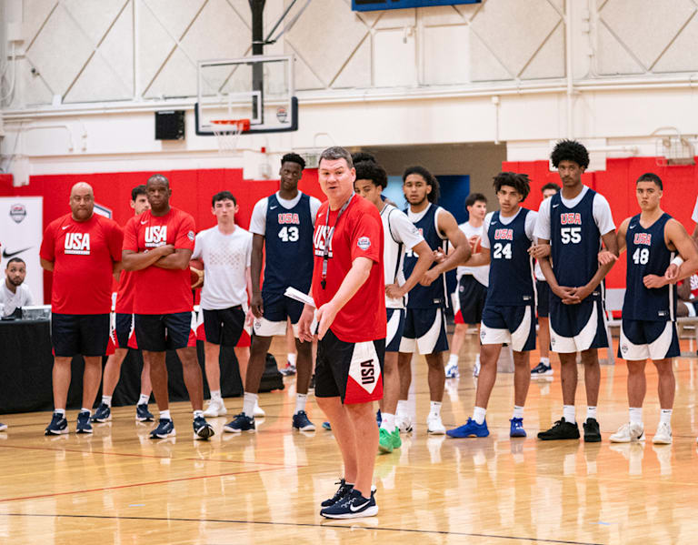Lots of action at the Team USA U19 training camp