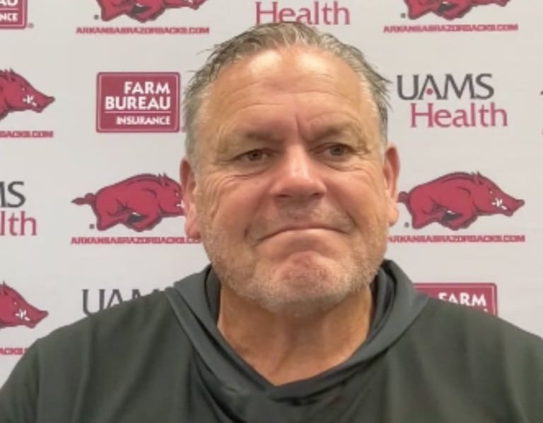 Arkansas Razorbacks Head Coach Sam Pittman Wednesday Press Conference ...