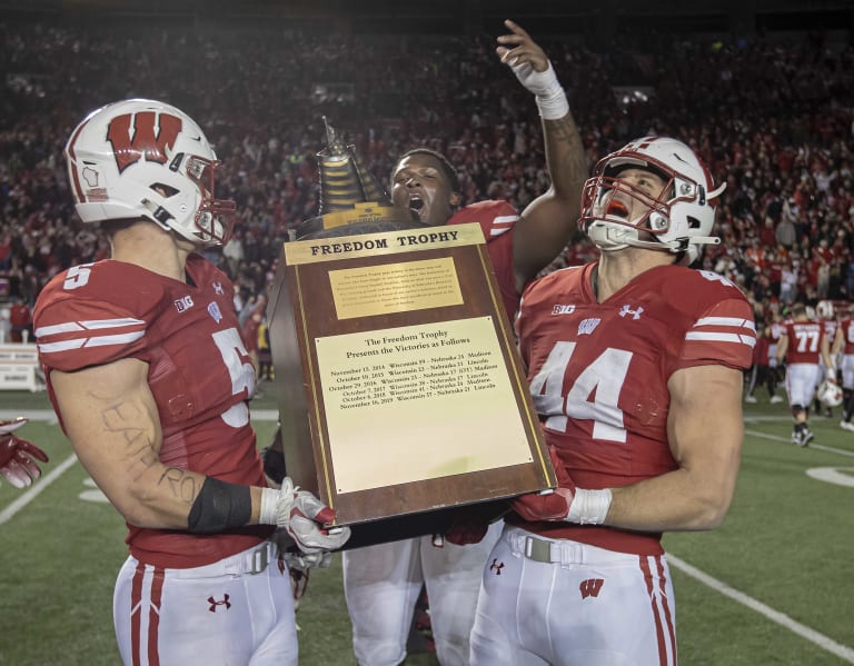 During his career at Wisconsin John Chenal rushed for 228 and five  touchdowns