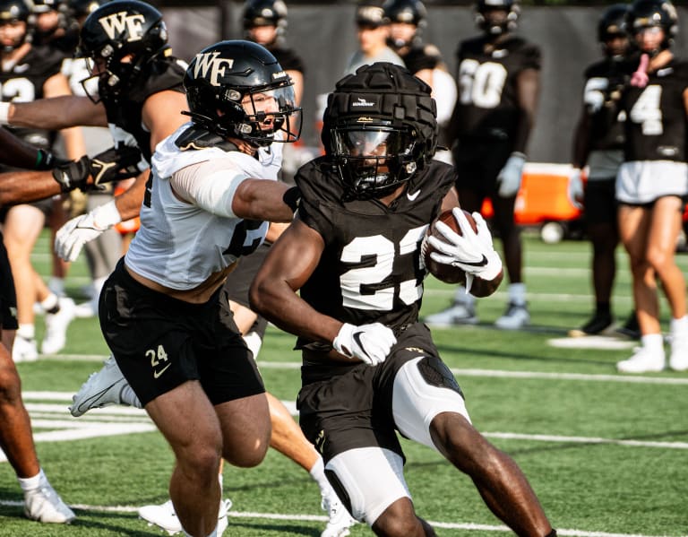 Wake Forest Football Players Opt for Protective Gear in Fall Camp for