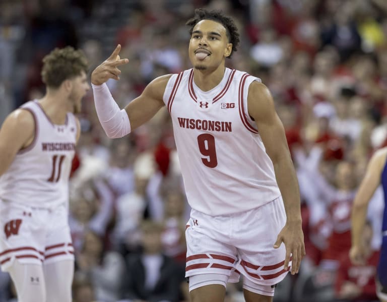 Wisconsin Survives Opening-Night Scare with 85-61 Win Over Holy Cross