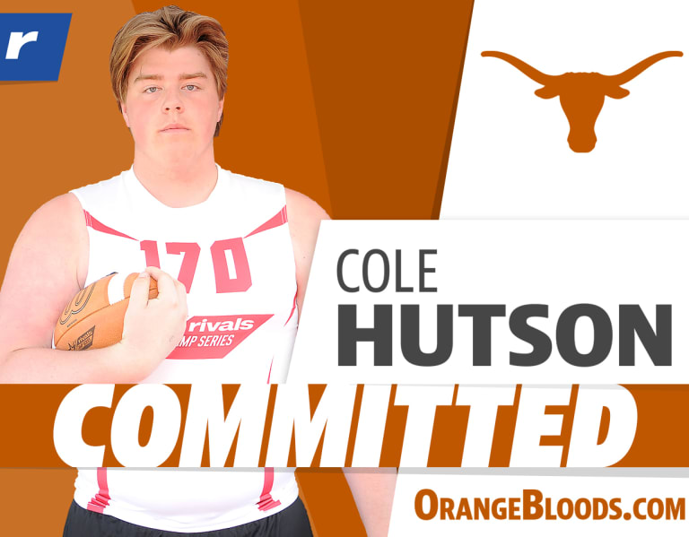 Rivals.com – Rivals250 OL Cole Hutson commits to Texas