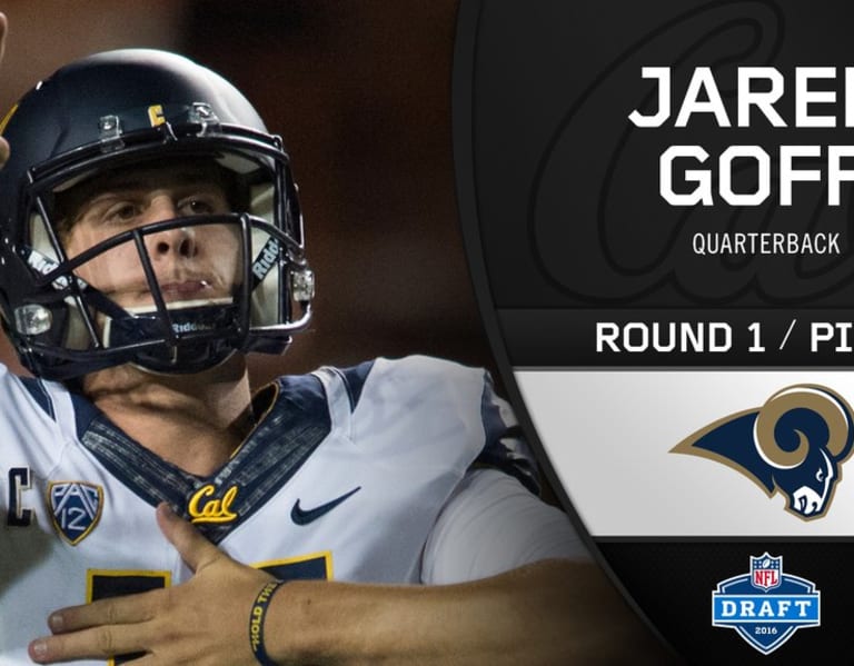 LA Rams Take Jared Goff With No. 1 Pick in NFL Draft