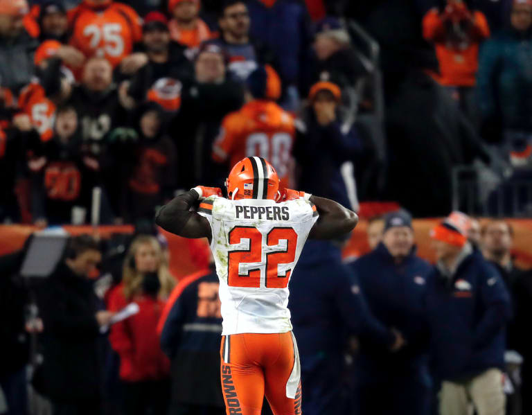 Jabrill Peppers New York Giants Cleveland Browns Sunday night football