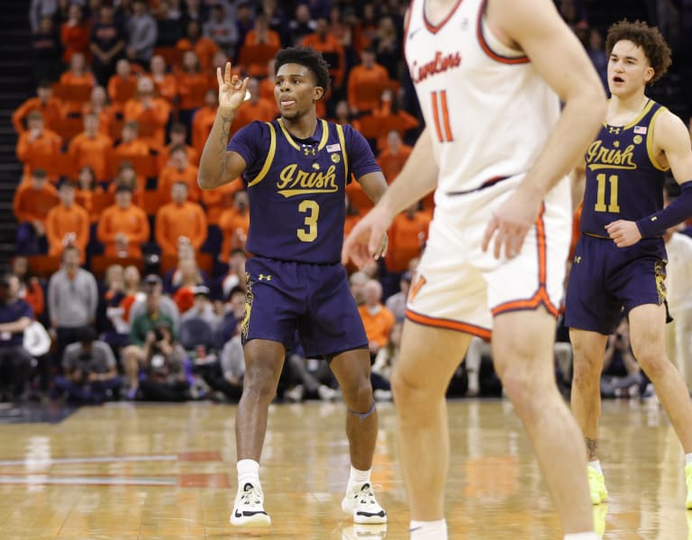 Sharp-shooting Notre Dame MBB wins at Virginia for first time