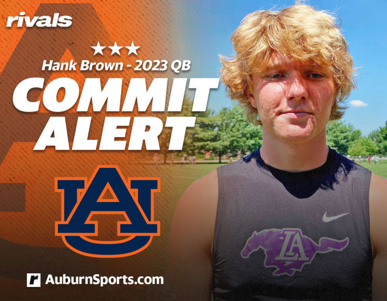 Prolific Three-star Quarterback Hank Brown Heading To Auburn